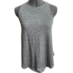 Wilfred Free Heather Grey Swing Tank Top Minimalist Soft Aritzia Casual Flowy